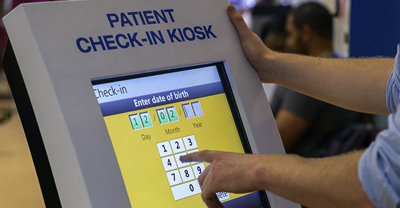 Kiosk development for healthcare industry