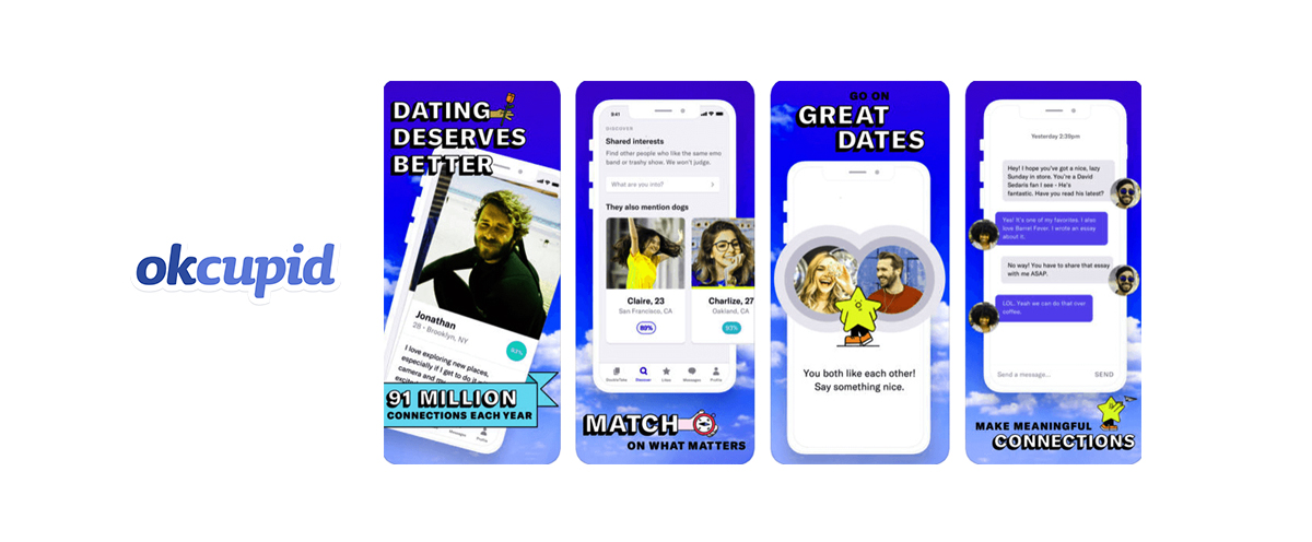 OkCupid dating app
