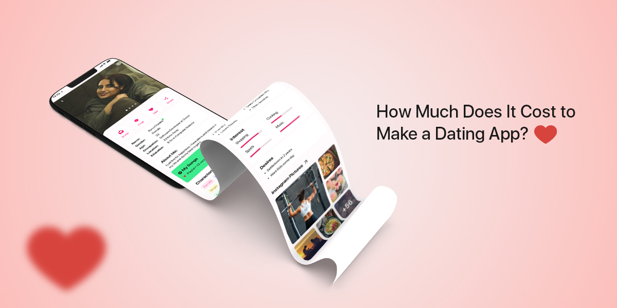 cost of dating app development