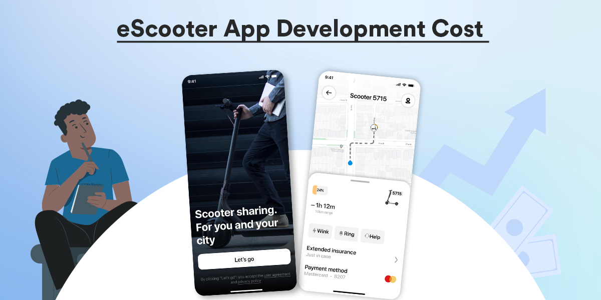 eScooter app development cost